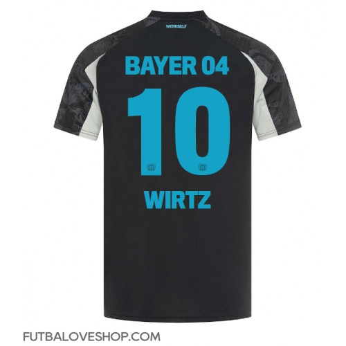 Dres Bayer Leverkusen Florian Wirtz #10 Tretina 2024-25 Krátky Rukáv